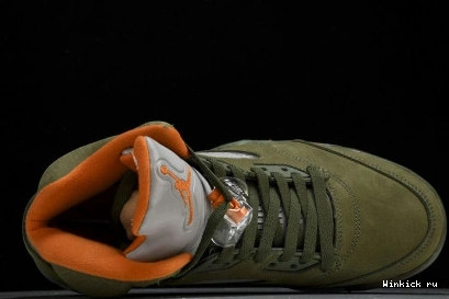 “Olive” Jordan Air 5 1008